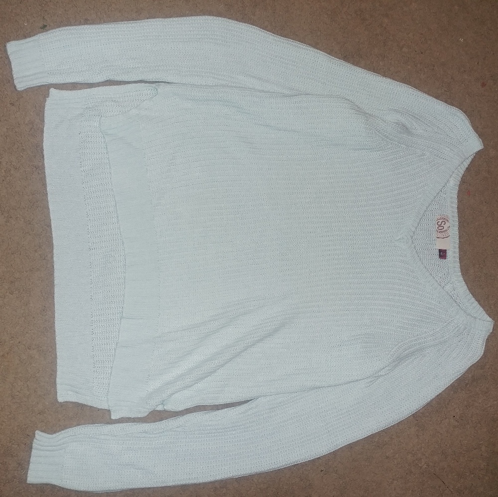 SO knit sweater